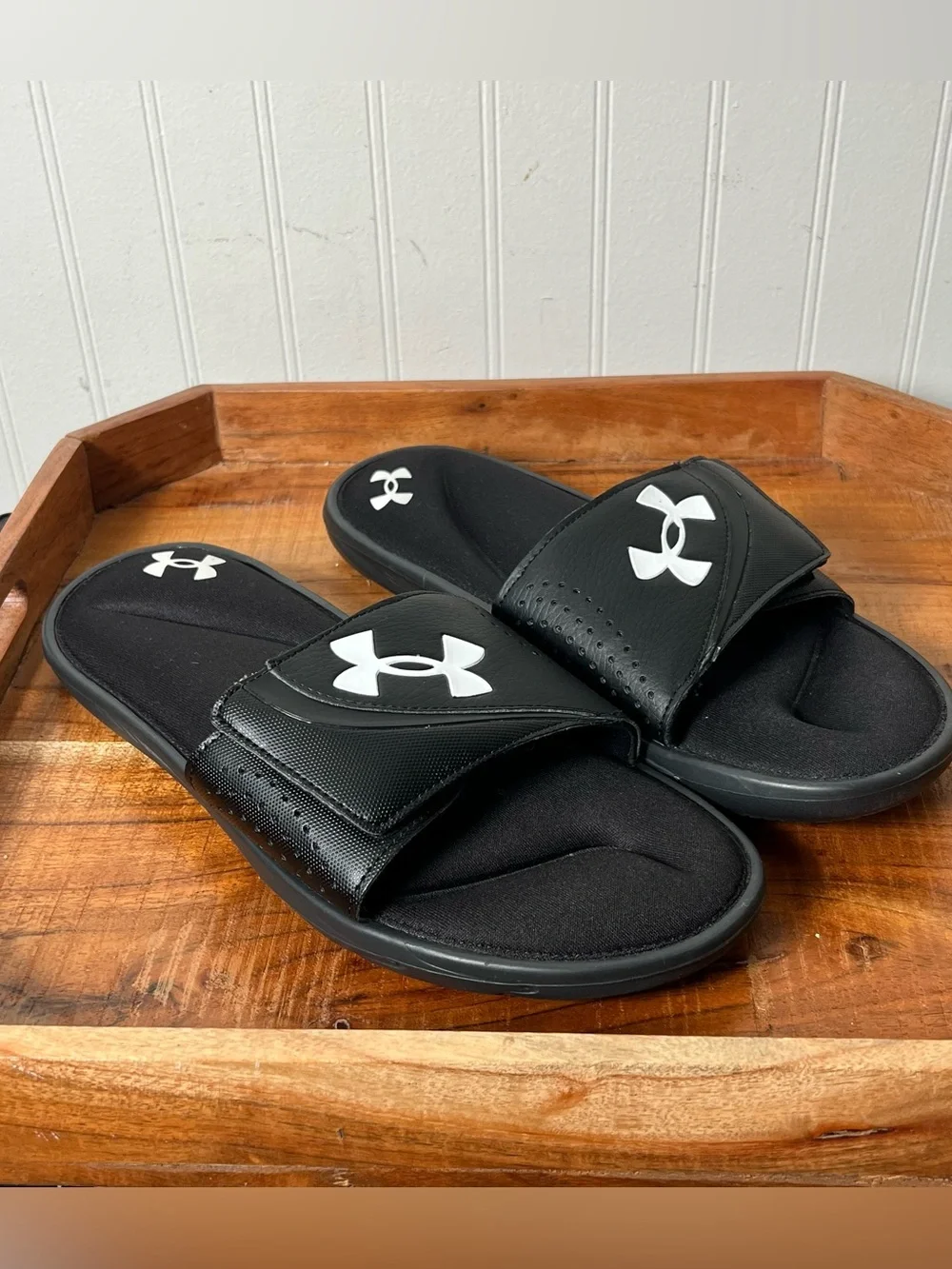 Under Armour Slides Mens 11 Slip On Shoe